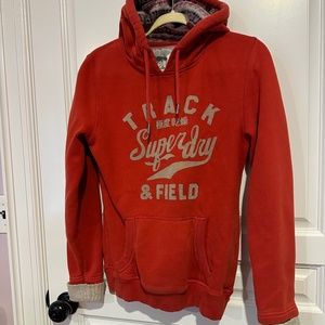 SUPERDRY Red Hoodie